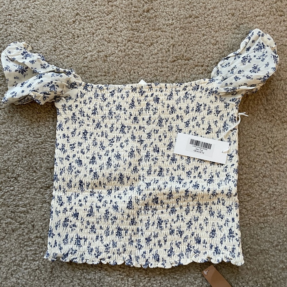 Reformation Jess top in Gracie size M